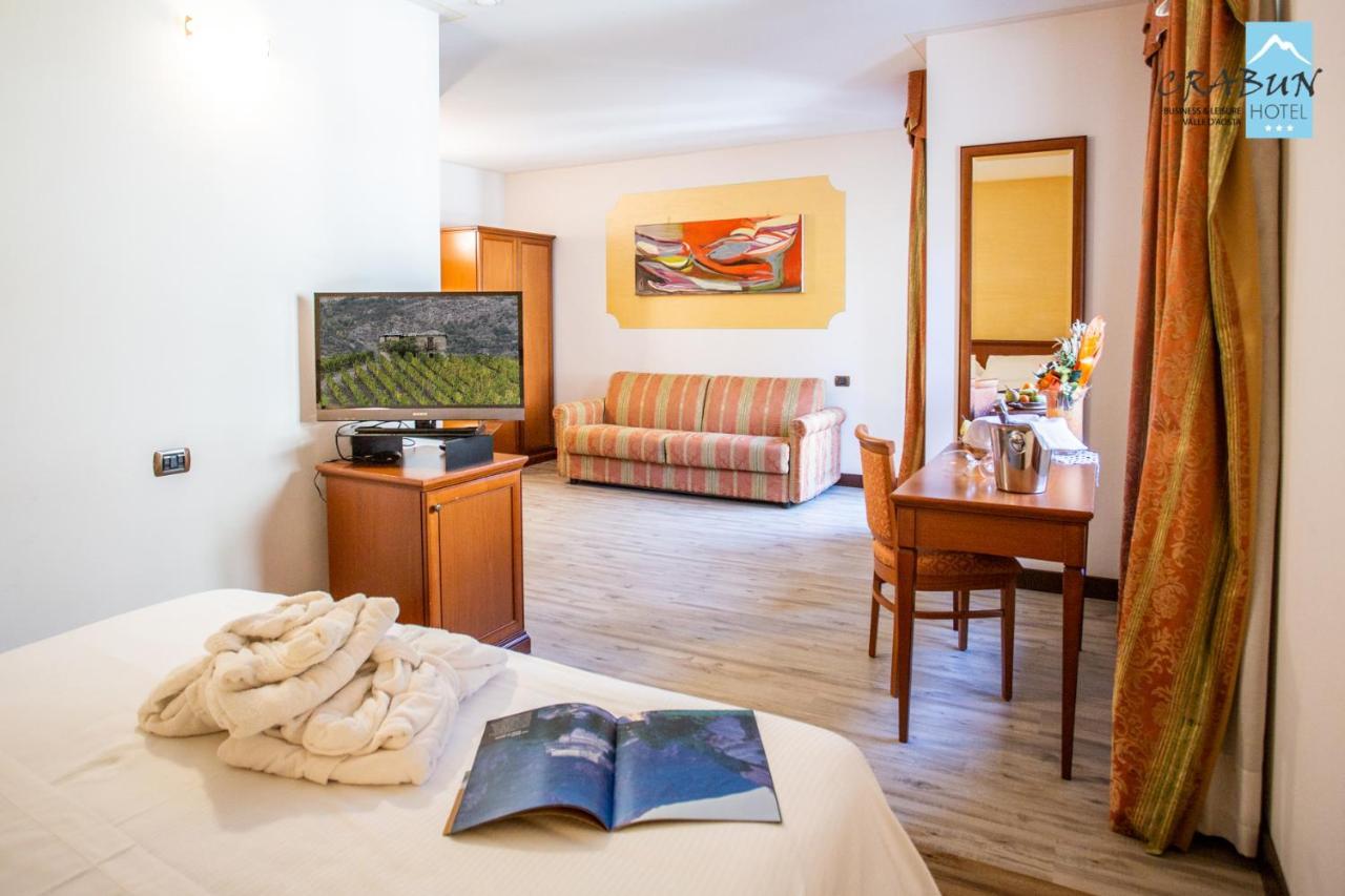 Crabun Hotel Pont-Saint-Martin Kültér fotó