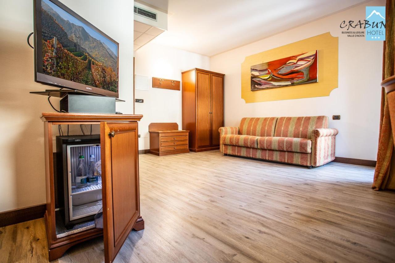 Crabun Hotel Pont-Saint-Martin Kültér fotó
