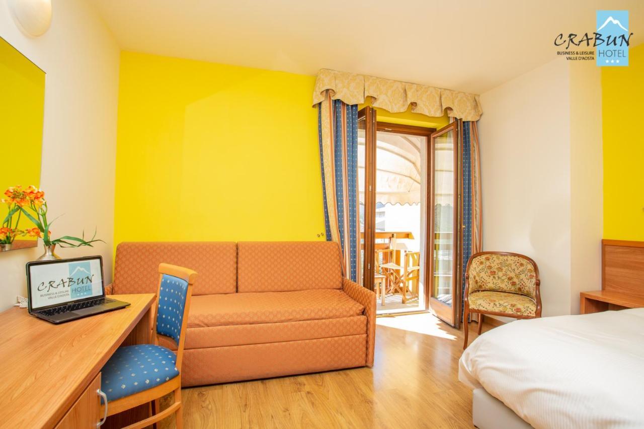 Crabun Hotel Pont-Saint-Martin Kültér fotó